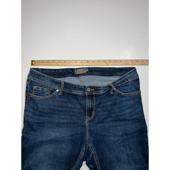 Torrid women’s super stretch luxe slim boot blue￼jeans - Picture 9 of 15